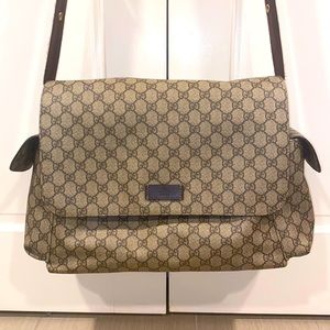 Gucci Baby GG Plus Diaper Bag